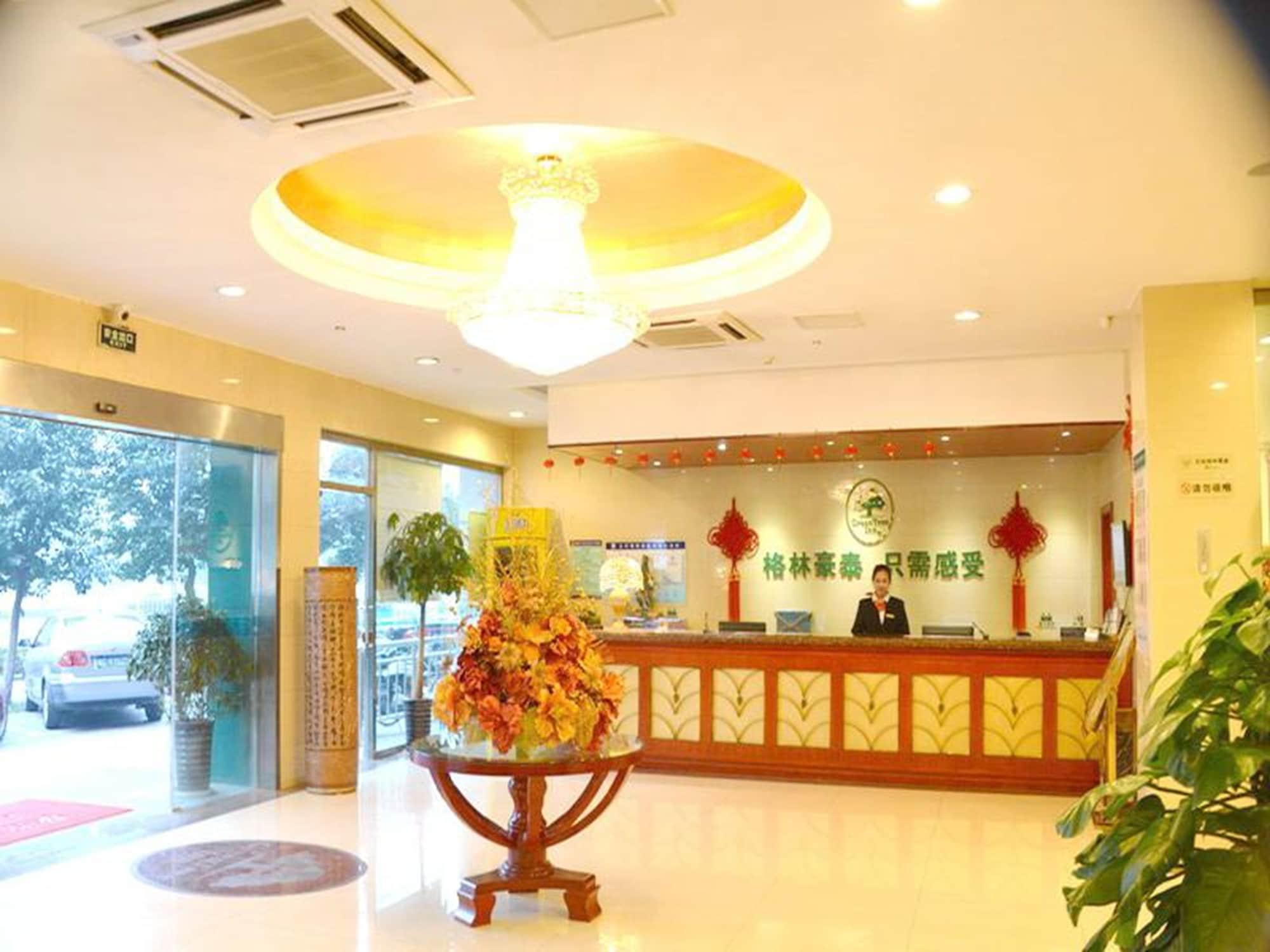 Greentree Inn Anhui Bengbu Longhu Express Hotel Extérieur photo